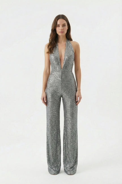 Scarlet Jumpsuit - Silver