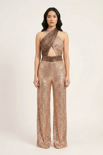 Nova Jumpsuit - Champaign