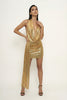 Elara Dress - Gold