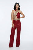 Nova Jumpsuit - Cherry
